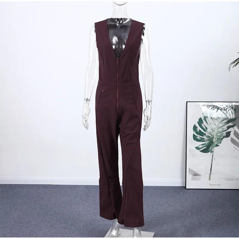 Women's Chic White Hooded Ski Jumpsuit with Waist Belt Warm Snowproof One-Piece Snow Wear Winter Sports Fashion Lady Snowsuit