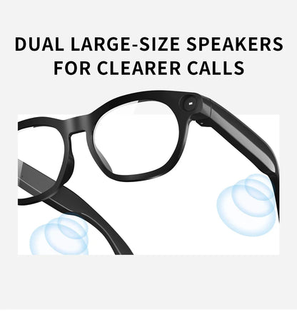 2026 Smart Glasses 800W HD Camera 1080P Audio&Video Translation Intelligent AI Large Model music playback 290mAh Smart Glasses