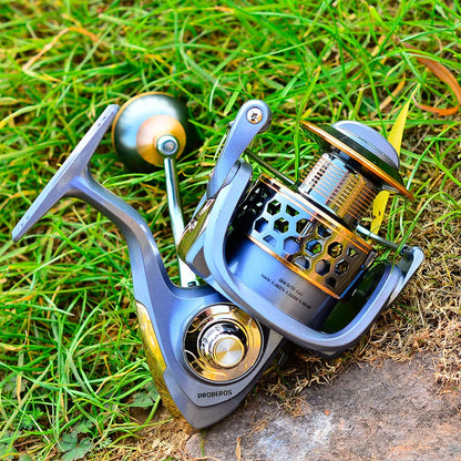 ZWICKE High Quality Max Drag 21KG Spool Fishing Reel Gear 5.2:1 Ratio High Speed Spinning Reel Casting Reel Carp for Saltwater