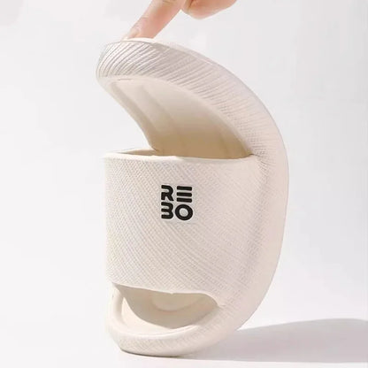 Summer Fashion Slippers Men Shoes Comfortable Slippers For Men Home Flat Sandals Flip Flops Couples Bathroom Indoor Slides