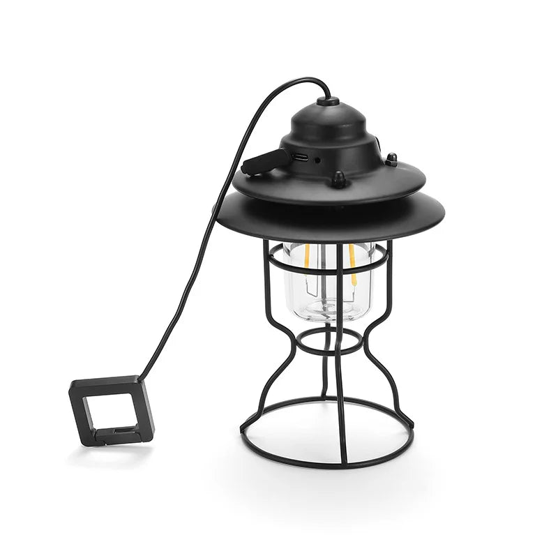 Outdoor Rechargeable Camping Lamp, Ambiance Light, Camping Light, Led Light, Lighting Lantern, Portable Tent Light, Camp Light, Hanging Light