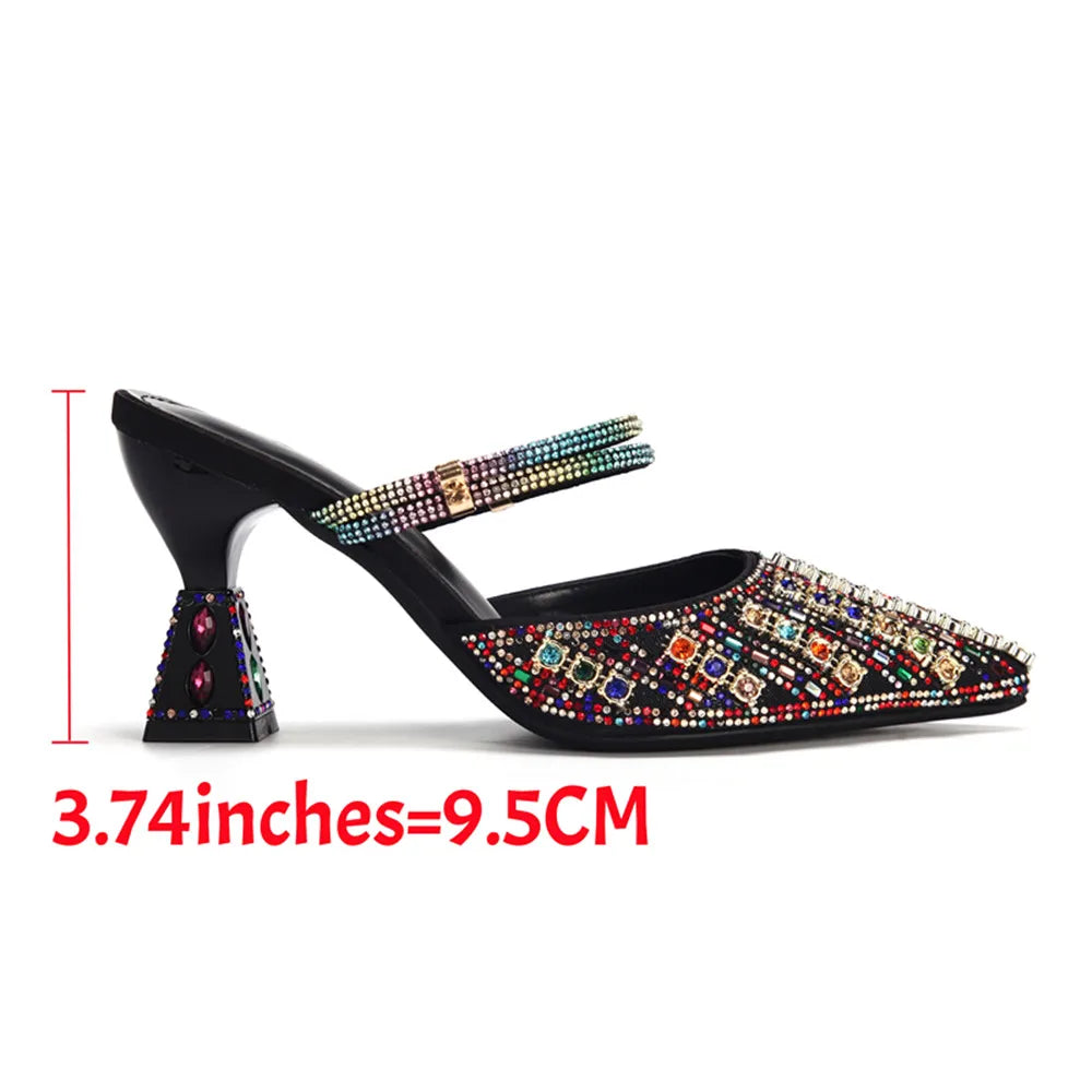 doershow African Wedding fashion Shoes and Bag Set silver Italian Shoes with Matching Bags Nigerian Women party! SVV1-1