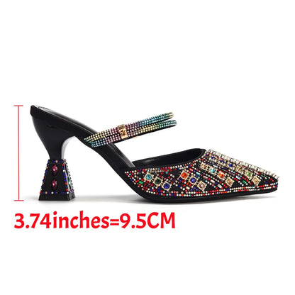 doershow African Wedding fashion Shoes and Bag Set silver Italian Shoes with Matching Bags Nigerian Women party! SVV1-1