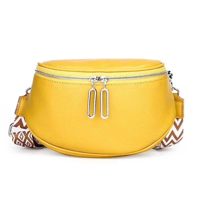 High Quality Cow Leather Women Shoulder Crossbody Bags 2023 Luxury Solid Genuine Leather Small Handbag Female Messenger Tote Sac