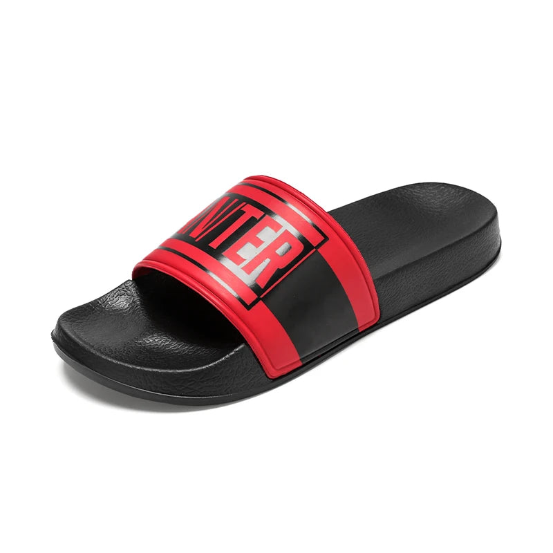 Fashion Designer Slippers Man Large Size 48 Comfortable Soft Men's Slides Non-slip Outdoor Beach Shoes For Men Casual Slippers
