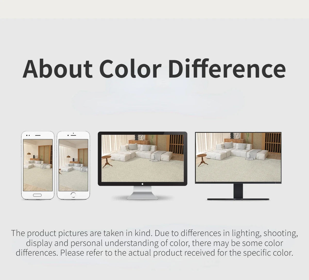 VIKAMA Ultra-Soft Puffy Rug, Bedroom & Living Room Indoor Floor Mat, Nursery Carpet, Children's Girls' Room Home Decor