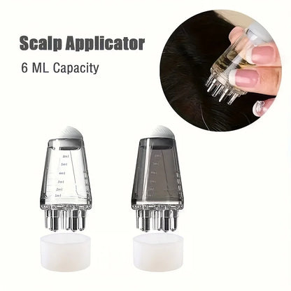 2/3pcs Hair Growth Essential Oil Applicator Bottle & 1ml Scalp Massage Comb Set - Anti-Loss, Scalp Care Tools for All Hair Types