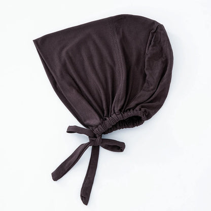 82 Colors Tie-Back Undercaps Fashion Women's Inner Hijab Muslim Cap Bonnet Plain Islamic Cotton Spandex Jersey DEW Underscarf