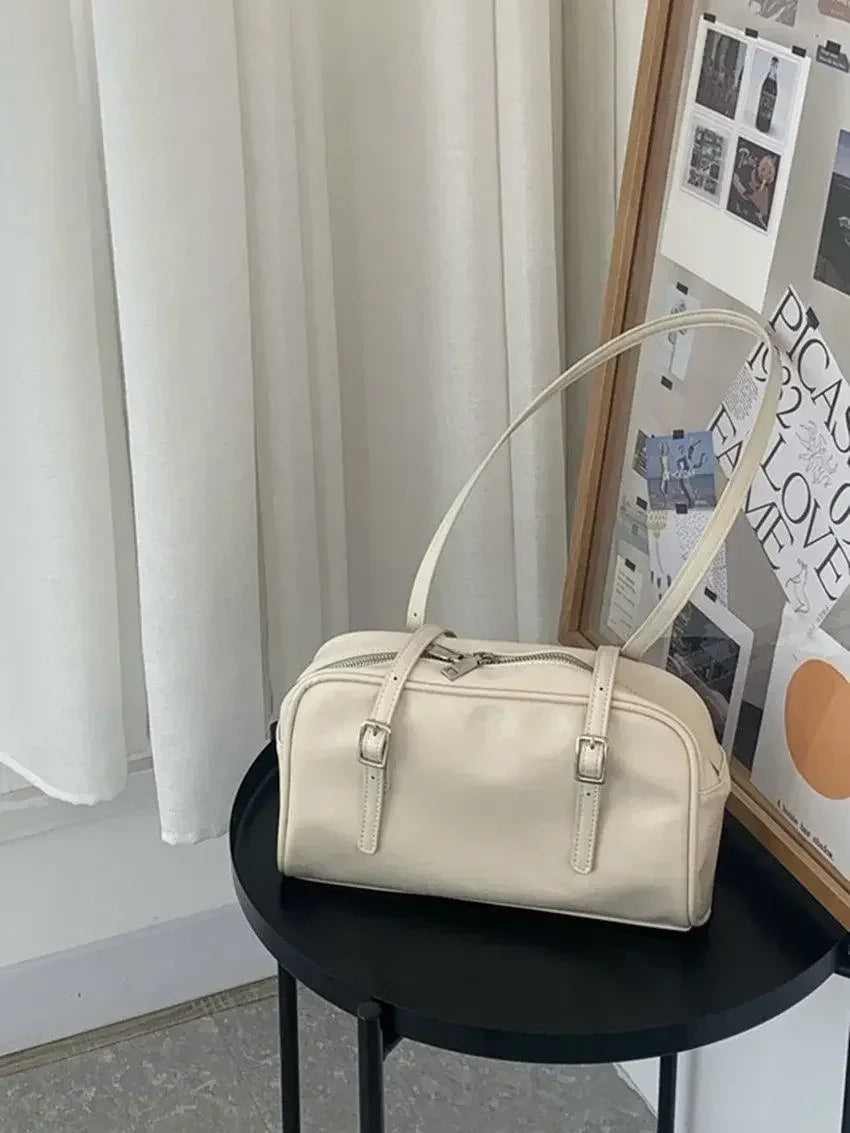 2026 Luxury Designer Handbags Pure Color Causal Bag Big Capacity Pillow Underarm Bag Green Commuter Shoulder Bags for Women