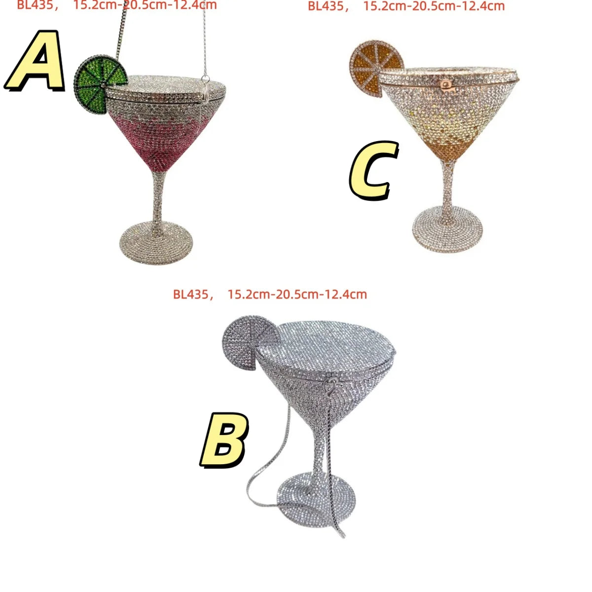 Champagne Bottle Bag Hollow Rhinestone Diamond Evening Bag Party Wedding Banquet Clutch Purse for Women Sac De Marque Luxe Femme