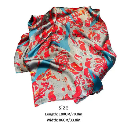 Women's Ethnic Style Printing Shawl Casual Fashion Scarf Travel Photo Outdoor Beach Scarf Shawl