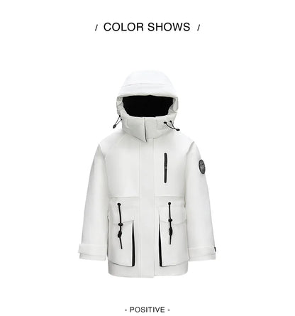 Semir Down Jacket Women Mid-Length Waterproof Oil-proof Stain-proof 2026 New Winter Clothing Coat Women