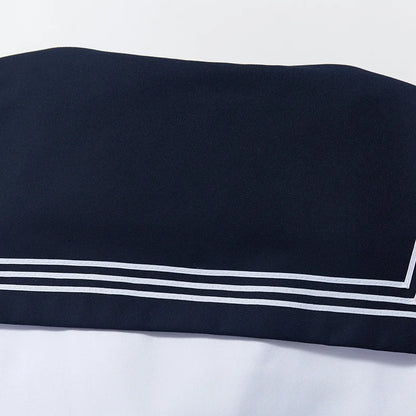 Student JK Uniform Women's High School Korean Chinese School Uniforms Navy Sailor Outfit Short Sleeve Suit Japan Seifuku Girl