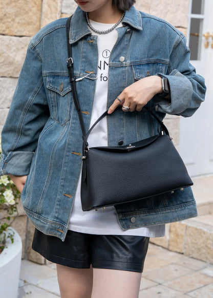 Women's Genuine Grade Leather Handbag Luxury Designer Brand Ladies Cowhide Shoulder Crossbody Bags for Woman High Quality New