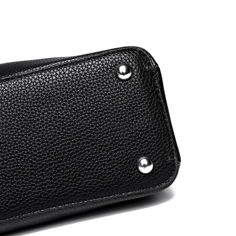 100% Genuine Leather Women Handbags Cowhide Women Shoulder bag Fashion Luxury Ladies Messenger Bags High Quality Female Tote bag
