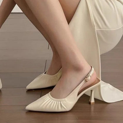 Sexy High Heels Sandals Women Pointed Toe Heels Shoes Dress Fashion Slippers New Pumps Elegant Party Luxury Mujer Zapatos