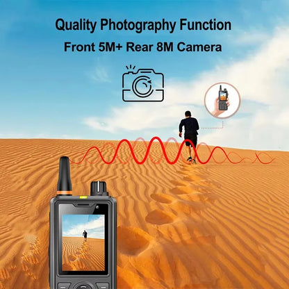 ANYSECU T60 Android 8.1 4G Network Radio With WIFI GPS Work with ZELLO Real-ptt Echolink POCstar F41 POC Walkie Talkie