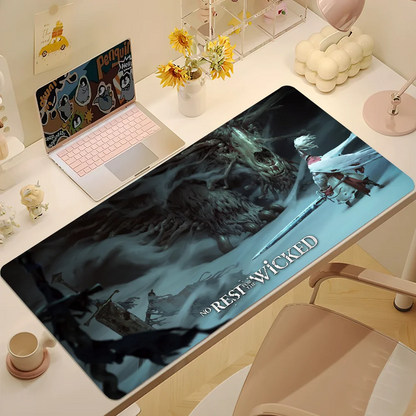 No R-Rest for the W-Wicked Mouse Pad Non-slip Thickened MousePad Large Writing Lockedge Office Student Gaming Cushion