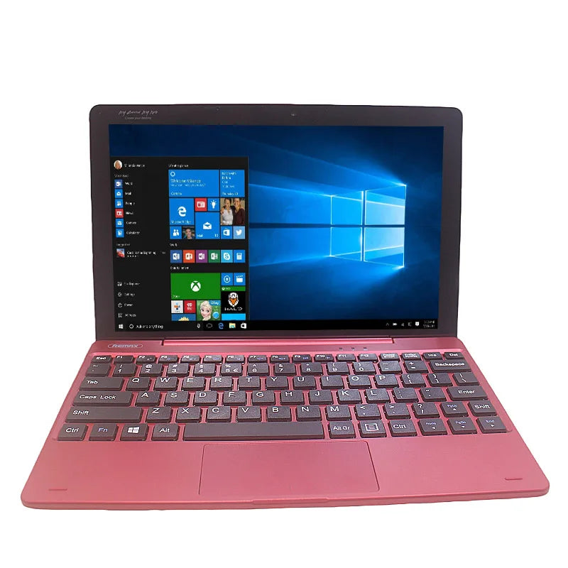 Portable 10.1'' 2-in-1 Laptop 2GB DDR RAM 32GB ROM 64bit Windows 10 Z8350 Quad Core Tablet with Detachable Keyboard 1280x800IPS