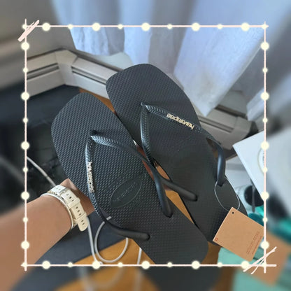 New Brand Flip-flops for 2026 Rubber Flip-flops Rubber Soft and Comfortable Travel Slippers Indoor and Outdoor Anti-slip Shoes
