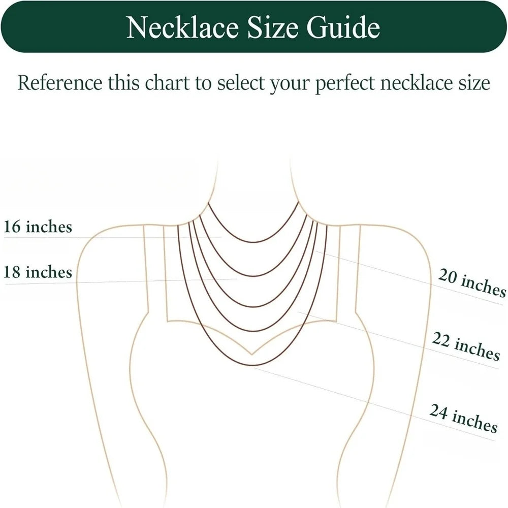 3/4/5MM Moissanite Tennis Necklace S925 Sterling Silver Chain for Men and Women Zircon Diamond Tennis Chain