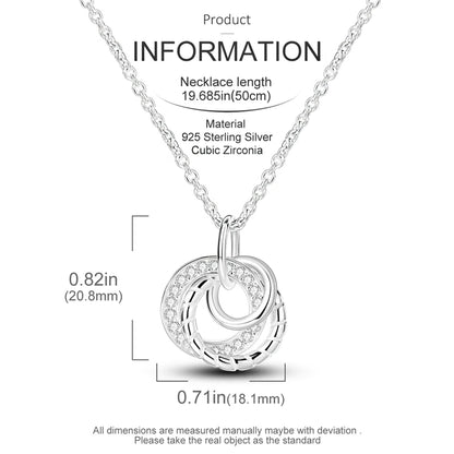 Luxury Necklace 925 Silver Original Sterling Zircon Dragonfly Butterfly Firefly Star Moon Chain Link For Women Wedding Jewelry