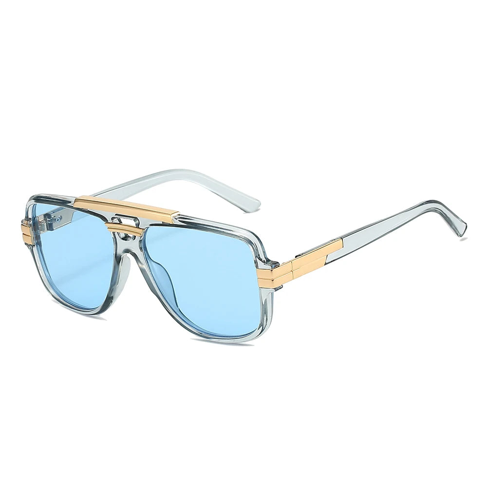 KAMMPT Double Bridge Pilot Shades Men 2025 New Arrival Outdoor Brand Design Sunglasses Women Stylish Oversized Anti-UV Shades