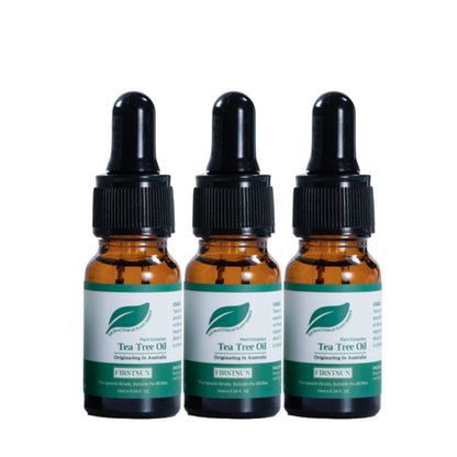 Organic Tea Tree Oil For Skin Face Hair Scalp Acne Treatment  Hair Growth Essential Oils for Diffuser, Aromatherapy Massage 10ml