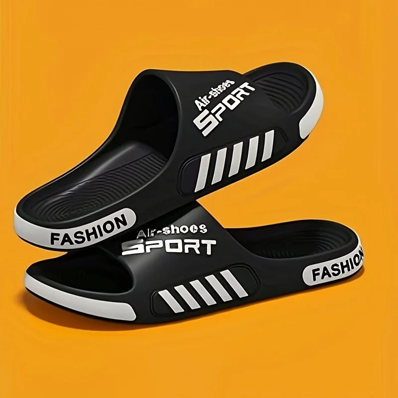 Men's Sport Style Outdoor Slippers Anti-Slip Lightweight for Home And Beach Outdoor Use Comfortable Footwear
