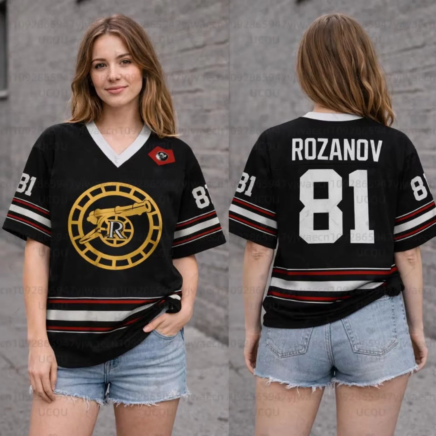 New Heated Rivalry Hockey Jersey Short Sleeve Tee Men's Women's Rozanov HOLLANDER T-shirt Unisex Tops