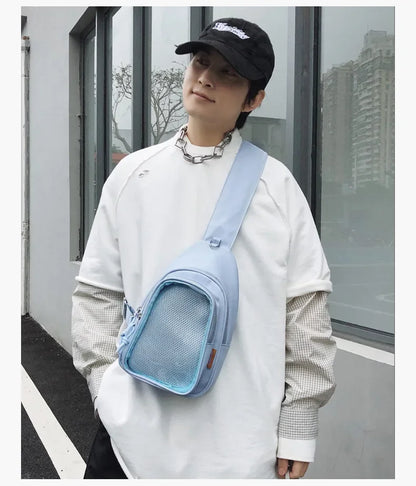 Kawaii Japanese Itabag Girls Soft Nylon Backpack Crossbody Bags 10CM Doll Women With Display Plate Cross Body Sling Pouch 2025