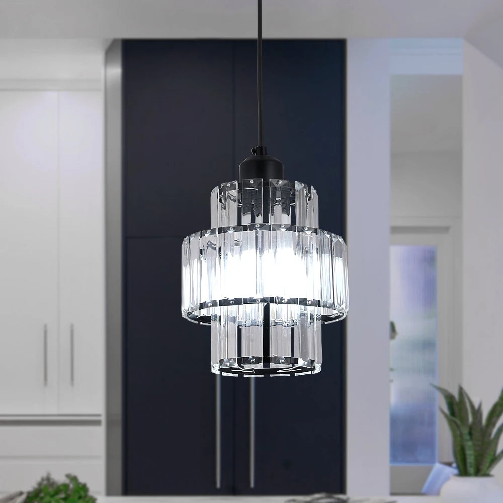 Modern Pendant Lights Luxury Led Crystal Ceiling Lamp Nordic Design Chandelier Bedroom Dining Room Table Kitchen Island Decor