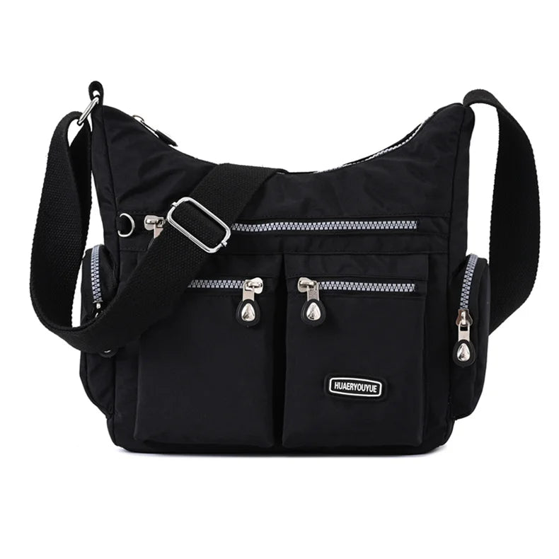 Women's Shoulder bag Nylon Female Travel Handbag Ladies Messenger Bag light CrossBody Bag High-grade Wear-resistant fabric
