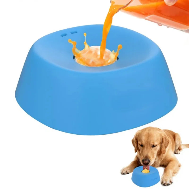 1PC Pet Slow-Feeding Ball Lick Bowl – A non-slip, interactive feeder designed specifically for cats and dogs to relieve anxiety.