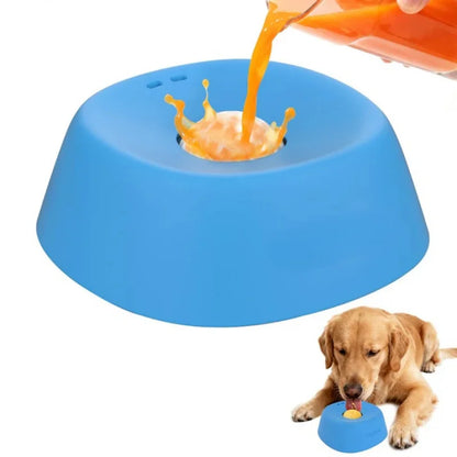 1PC Pet Slow-Feeding Ball Lick Bowl – A non-slip, interactive feeder designed specifically for cats and dogs to relieve anxiety.
