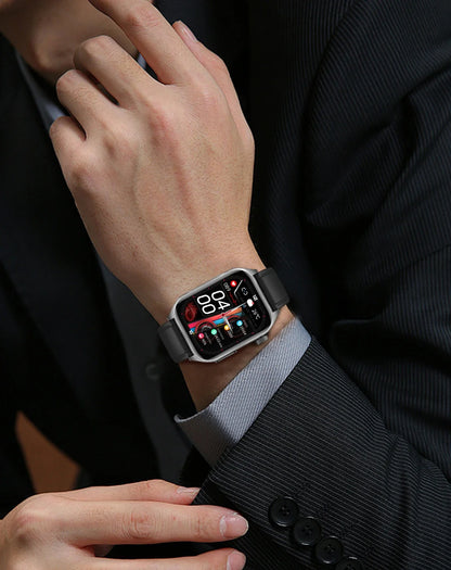 2026 New Health Smart Watch Laser Therapy Reduce Three Highs Blood Oxygen Pressure Uric Acid Blood Lipid ECG Smartwatch For Man