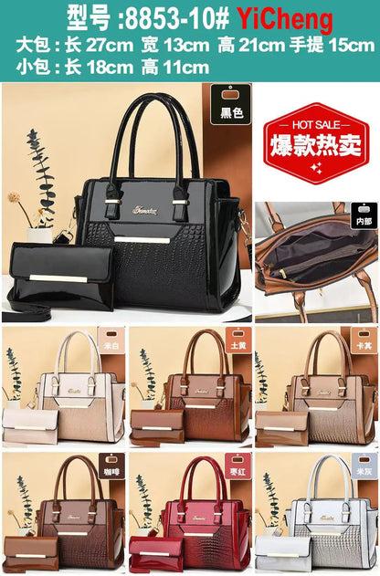 Brand Ladies Shoulder Bag 2 Piece Set Luxury Handbags Women Bags Designer Hand Bags for Women 2025 New Crossbody Sac