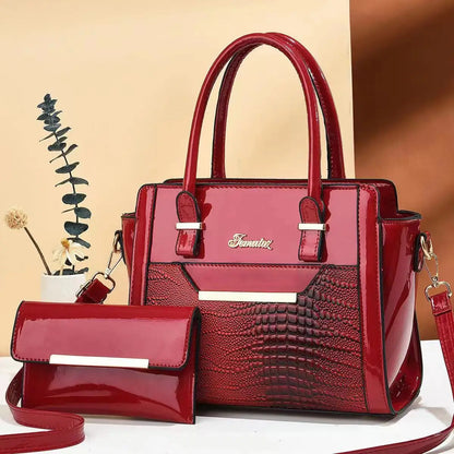 Brand Ladies Shoulder Bag 2 Piece Set Luxury Handbags Women Bags Designer Hand Bags for Women 2025 New Crossbody Sac