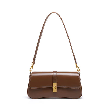 YANATARI Underarm Cowhide Genuine Leather Handbags Women Vintage Shoulder Bag Female Crossbody Bags Luxury High Quality 2025