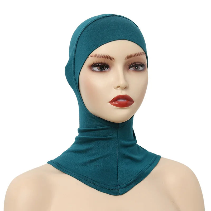 Women Muslim Underscarf Head Cover Muslim Headscarf Inner Hijab Caps Islamic Underscarf Ninja Hijab Scarf Hat Cap Bonnet