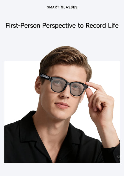 2026 AI Smart Glasses AI Translation Sunglasses Bluetooth Calling Music Player Camera Control Vedio Recording Glasses Men Women