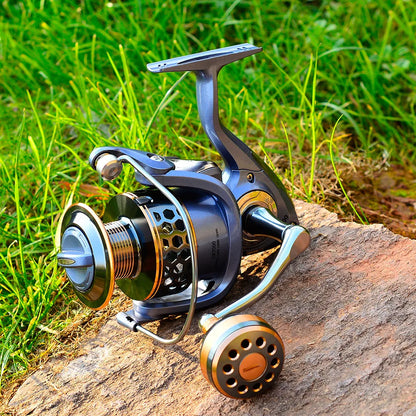 ZWICKE High Quality Max Drag 21KG Spool Fishing Reel Gear 5.2:1 Ratio High Speed Spinning Reel Casting Reel Carp for Saltwater