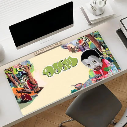 Rapper M-MF D-DOOM   Mouse Pad Non-slip Rubber Computer Mat Gamer Balance Decoracion Deskmat Laptop Office Large