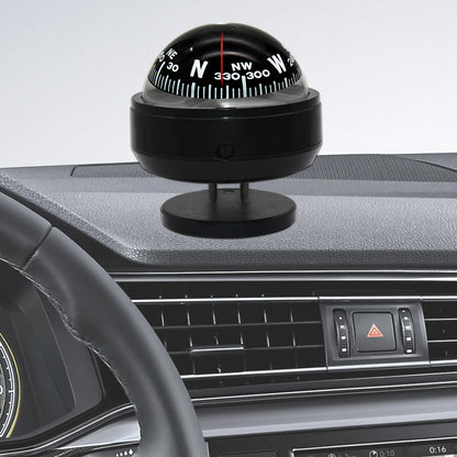 Compass Car Dashboard Dash Mounted Navigation Compass Boat Compass Navigation Tools Navigating Tools Sailing Tool for Outdoor