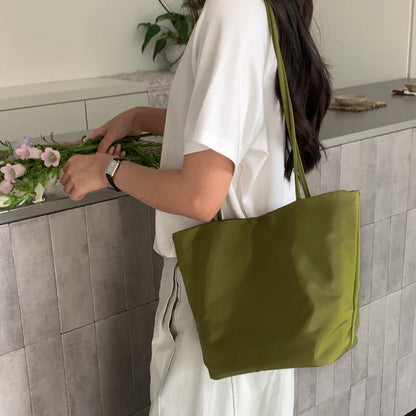 Casual Nylon Bucket Bags for Women Shoulder Bag Fashion Soft Women Bag NEW Tote Purses and Handbags Female Shopper Commuter Bags