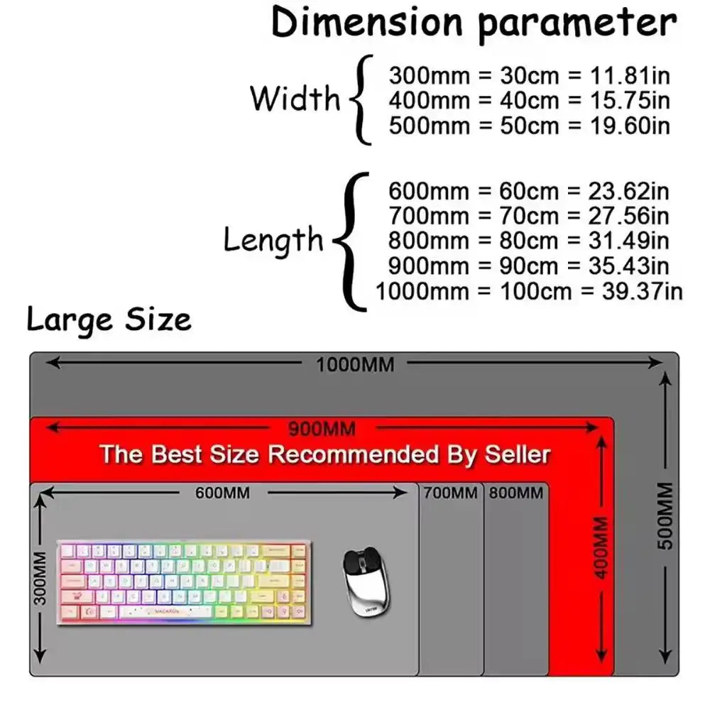 Black Circuit Print XXL 90x40 Gaming Mousepad Desk Mat Anti-slip Rubber Base Stitched Edge for Gamers Office Home Daily Use