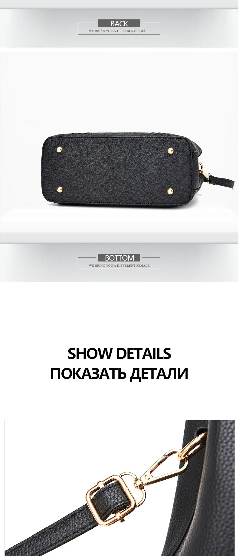 New Famous Designer Brand Bags Women Leather Handbags Luxury Ladies Hand Bags Purse Fashion Shoulder Bags Gift