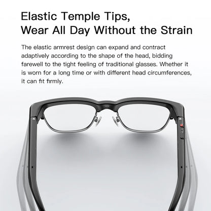 New Smart Glasses Take Photos and Videos Real-Time Translation Voice Assistant Translation 2GB Memory 800W Camera Smart Glasses