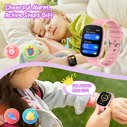2026 Kids Smartwatch 1.83” HD Touch Screen Watch for Children with Camera Games Sleep Tracker, Alarm, Calculator – Birthday Gift