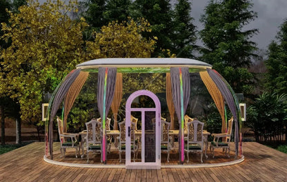 Dome Tent Geodesic Igloo Round Clear House Catering Cabin Hotel Resort Luxury Celebrating Events